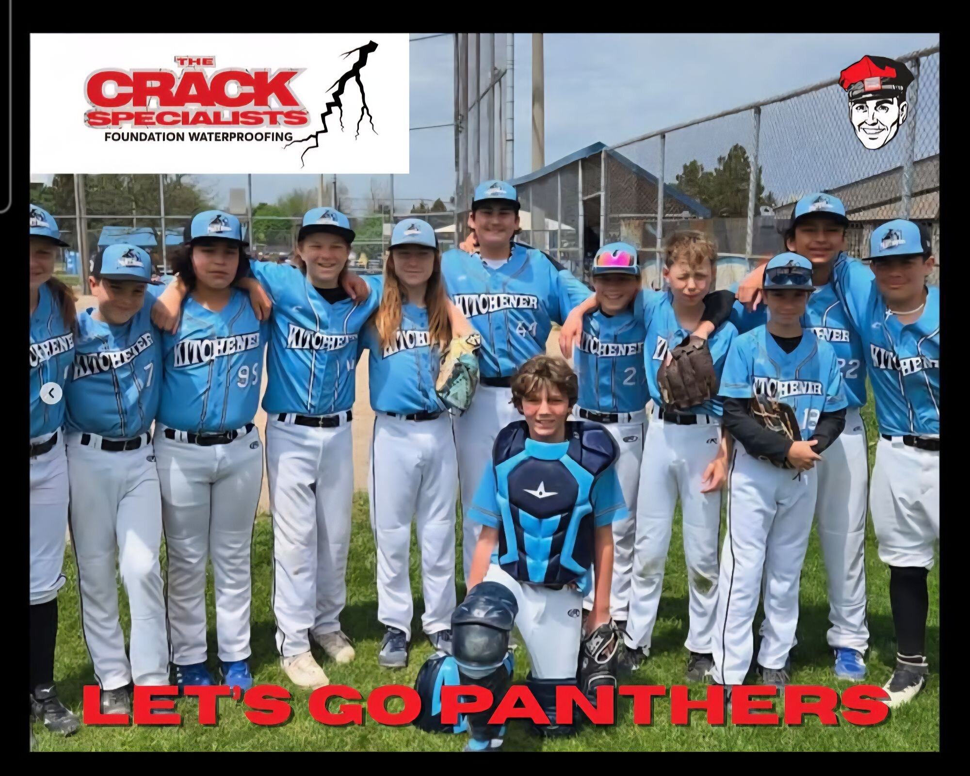 The Crack Specialists baseball team